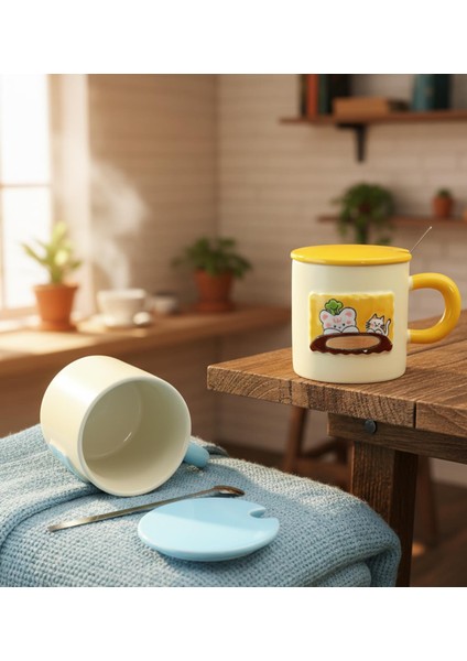 Minik Kediler Temalı Seramik Kupa fırsatları