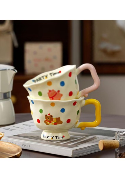 Parti Zamanı Temalı Seramik Kupa fırsatları