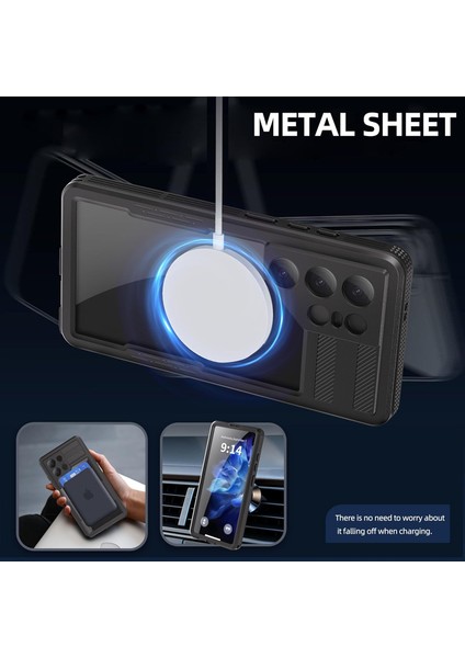 Samsung Galaxy S25 Ultra Su Geçirmez Kılıf Tam Korumalı Magsafe'li 360 Darbeye Dayanıklı Toz Geçirmez Kapak fiyatları