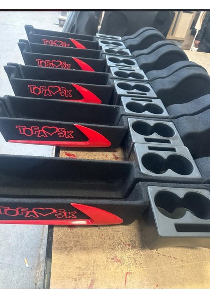 Tofaş Doğan Şahin Kartal Ön Kapı Pandizot Ceplik Takımı Bardaklı 16CM New