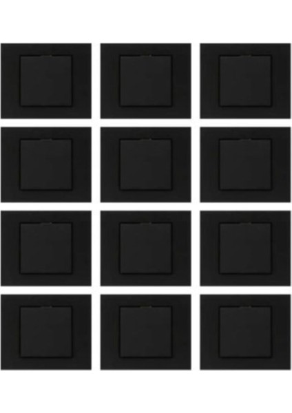 Ovivo Grano Siyah Anahtar 12'li Paket (Çerçeve Dahil) modelleri