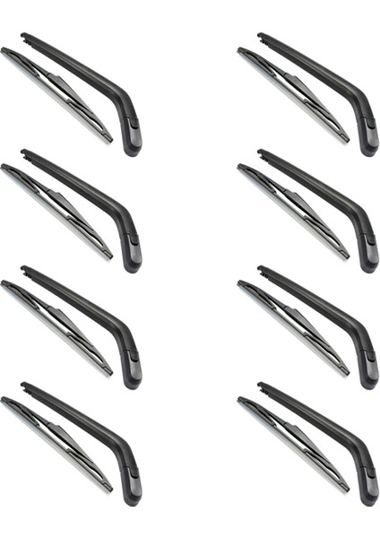 Toyota Yaris Vitz 99-05 Için 8x Araba Ön Cam Arka Silecek Kolu ve Bıçak (Yurt Dışından)