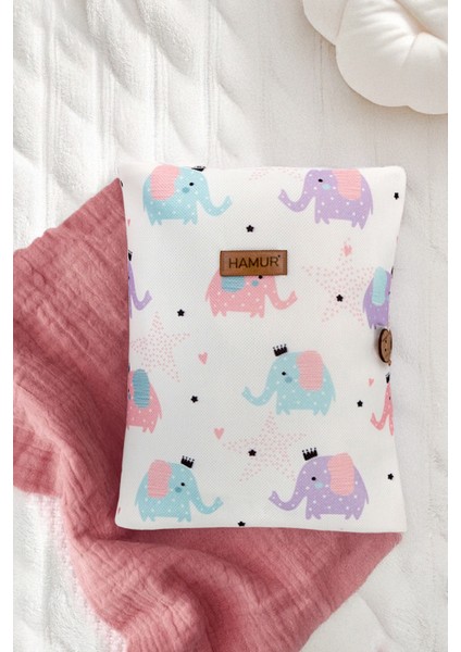 Anne Bebek Bakım Çantası Yenidoğan Alt Açma Değiştirme Düzenleyici Çantası Organizer Elephant