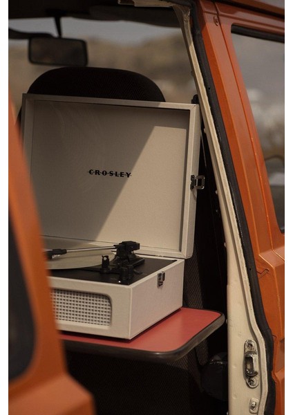 Vintage Bluetooth Alıcılı ve Taşınabilir Müzik Pikap