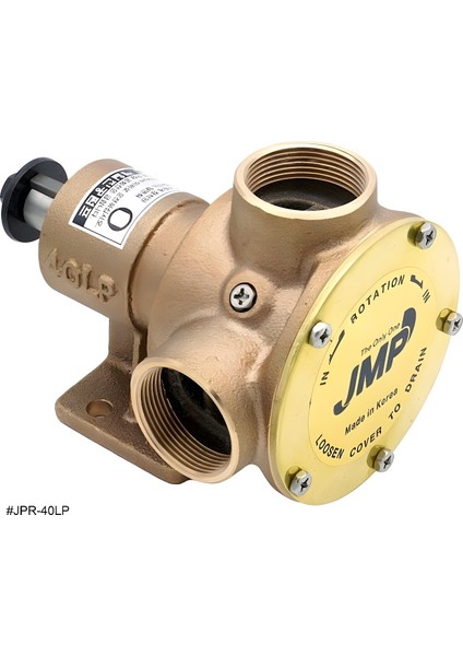 JPR-40LP Jmp Marine General Multi-Purpose Flexible Impeller Pump (1-1/2" Pf)