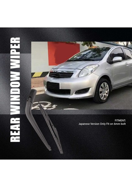 Toyota Yaris Vitz 99-05 Için Araba Ön Cam Silecek Kolu ve Bıçak (Yurt Dışından) modelleri