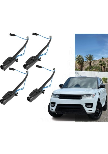 4pcs Araba Ön Cam Yıkayıcı Nozul Jet Isıtmalı LR045321 Land Rover Range Rover L405 L494 2013-2019 LR037576 (Yurt Dışından) fiyatları