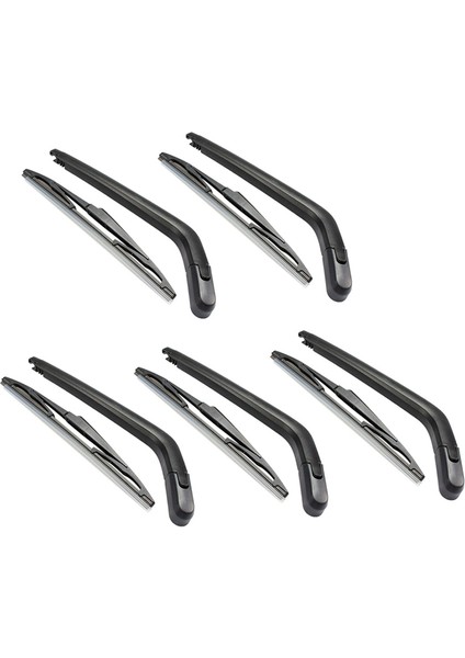 Toyota Yaris Vitz 99-05 Için 5x Araba Ön Cam Silecek Kolu ve Bıçak (Yurt Dışından)