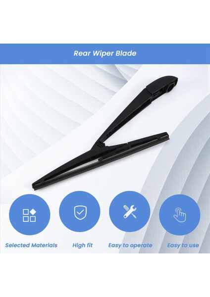 Silecek 12 Inç Arka Silecek Bıçağı ve Kol Seti Kiti Suzuki Grand Vitara 2005-2015 Mk 3 (Yurt Dışından) fırsatları