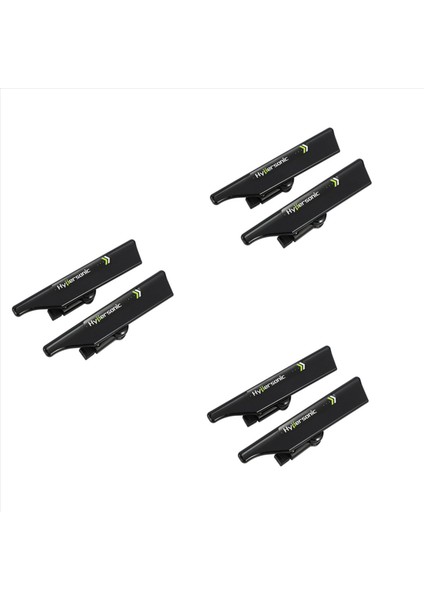 Hipersonik 6 Adet Siyah Silecek Standı Ön Cam Silecek Kanadı Ön Cam Silecek Bıçağı Spoyler Arkadaşı Kanat Otomatik Araba Aracı (Yurt Dışından)