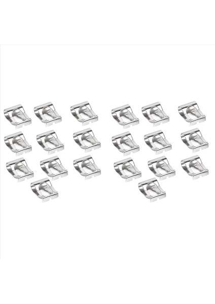 20 Pcs Ön Cam Silecek Motor Bağlantısı Taşınabilir Dayanıklı Çubuklar Kollar Bağlantı Mekanizması Tamir Klipsini Düzeltme Kiti 269617 (Yurt Dışından)