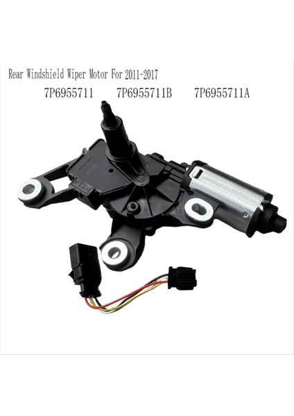 7P6955711 Porsche Cayenne Volkswagen 2011-2017 7P695711B 7P6955711A Için Arka Ön Cam Silecek Motoru (Yurt Dışından) fırsatları