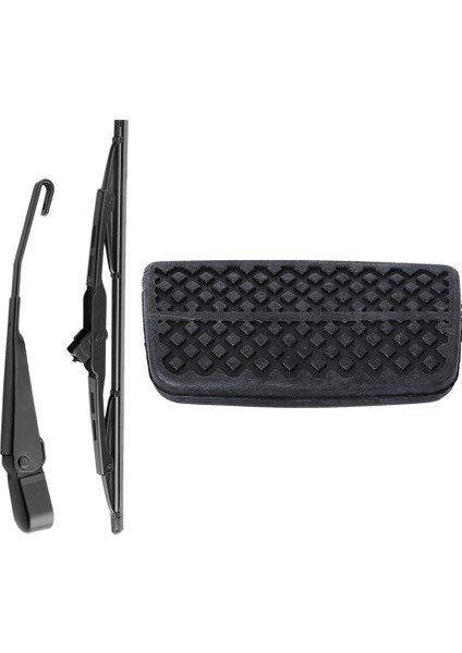 1 Set Arka Ön Cam Silecek Kolu ve 1 Pcs 46545-S1F-981 Kauçuk Araç Debriyaj Pedal Ped Kapağı (Yurt Dışından)
