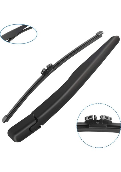 Ford Explorer 2011-2018 Için Set Seti Arka Cam Ön Cam Silecek Kol Bıçağı Lincoln Mkx 2016-2018 BB5Z17526C (Yurt Dışından) fırsatları