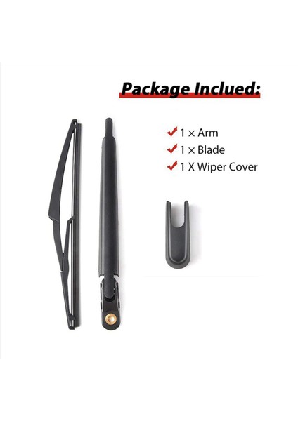 Nissan Rogue Için 6x 28780-JM00A Arka Ön Cam Silecek Kol Bıçağı Qashqai 2008-2013 Için Nissan Juke Tiida 2011-2016 (Yurt Dışından) fırsatları