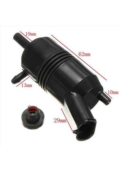 10X Araba Ön Cam Pompası Pompası Su Jet Motoru Chevrolet Buick Isuzu Için 89001122 22127652 22127653 89025062 AM-60774157 (Yurt Dışından) indirimleri