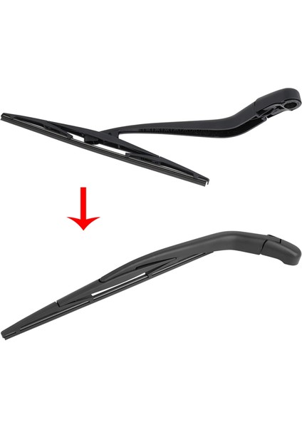 Honda Fit Jazz 2014-2019 Için Arka Ön Cam Silecek Bıçak Kolu Seti Bıçak Seti ile Ön Cam Silecek Kolu (Yurt Dışından) modelleri