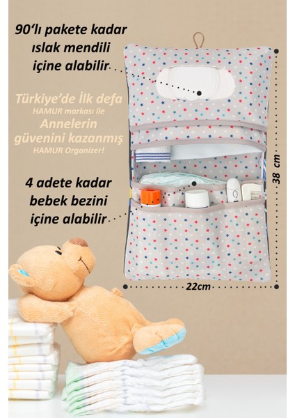 Anne Bebek Bakım Çantası Yenidoğan Alt Açma Değiştirme Düzenleyici Çantası Organizer Space indirimleri