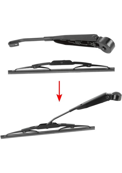 240MM 9 Inç Arka Ön Cam Silecek Bıçağı Kolu Jeep Patriot Pusula Için Seti Grand Cherokee Ford Fiesta Için (Yurt Dışından) modelleri