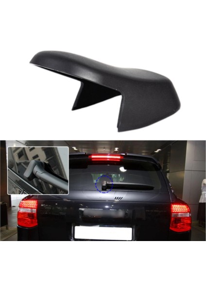 10PCS Arka Ön Cam Silecek Kolu Kapak Kapağı Cayenne 2003-2010 95562832000 95562832002 (Yurt Dışından) modelleri