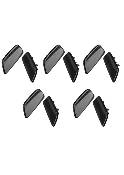 Subaru Forester Için 5 Çift Far Far Yasacı Sprey Nozul Kapak (Yurt Dışından)