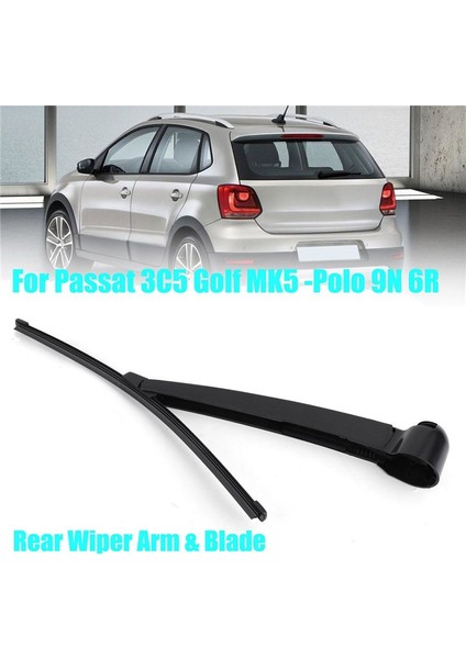 Passat 3c5 Golf Mk5 -Polo 9n 6r Skoda Fabia Iı Roomster Koltuğu Için Arka Ön Cam Silecek Kolu ve Bıçak Seti 6Q6955707C (Yurt Dışından) fiyatları