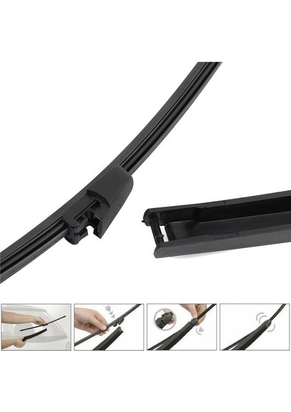 Passat 3c5 Golf Mk5 -Polo 9n 6r Skoda Fabia Iı Roomster Koltuğu Için Arka Ön Cam Silecek Kolu ve Bıçak Seti 6Q6955707C (Yurt Dışından) modelleri