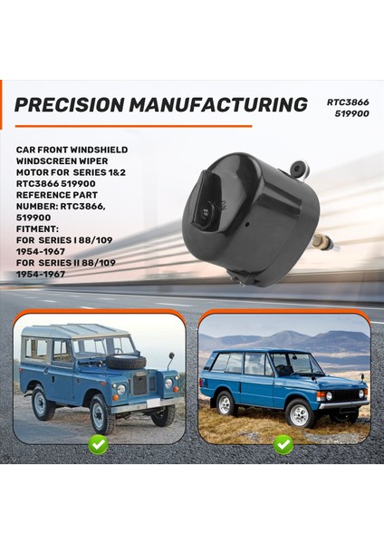 Araba Ön Cam Ön Cam Silindir Motoru Land Rover Serisi 1 ve 2 RTC3866 519900 (Yurt Dışından) indirimleri