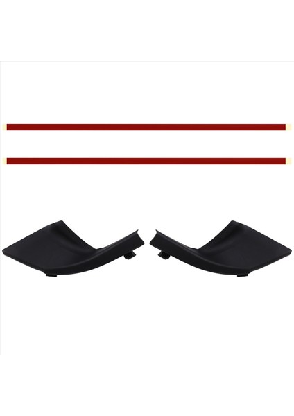 Araba Ön Cam Silecek Kaput Kapağı Deflektör Yan Kapağı 53867-60070 Toyota Prado Için 53867-60090 2010-2017 (Yurt Dışından)