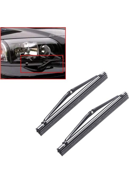 Silecek 2pcs Ön Far Başı Işık Lambası Silecek Bıçağı Sol ve Sağ Volvo 960 S80 S90 V90 340 360 740 Için 274431 (Yurt Dışından) modelleri