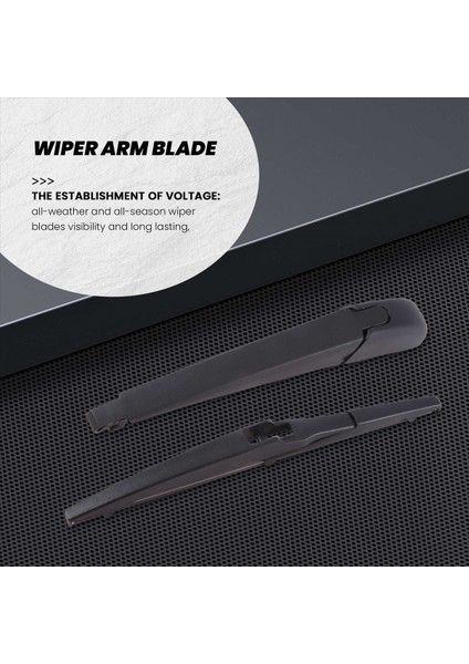 Toyota Rav4 Için 2013-2017 Arka Silecek Kol Bıçağı Seti 85242-42040 Fabrika Değiştirme Aksesuarları Parçaları (Yurt Dışından) fırsatları