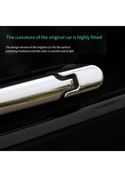 Otomobil Arka Silecek Trim Şerit Arka Silecek Kapağı Parlak Şerit Arka Silecek Koruyucu Kapak Mercedes-Benz Vito 16-24 (Yurt Dışından) modelleri