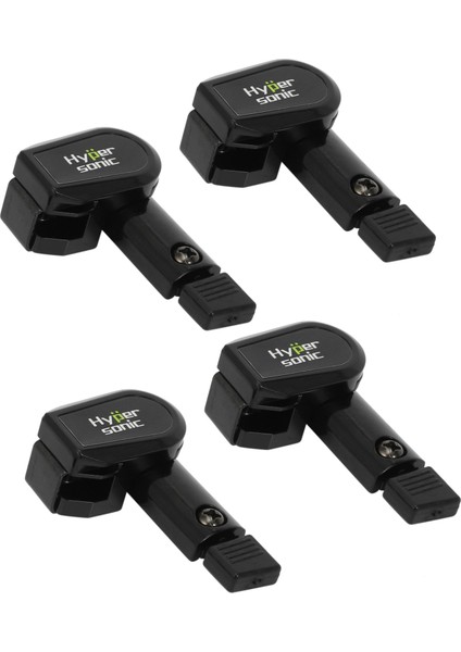 Hipersonik 6 Adet Evrensel Siyah Otomobil Ön Cam Silecek Standı Araç Kullanma Araç Aksesuarları Lhr (Yurt Dışından)