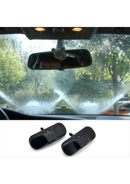 Araba Ön Cam Yıkayıcı Nozulları Isıtmalı Yıkayıcı Püskürtme Nozul 5M0955986A Vw Jetta Golf Mk5 Mk6 Passat B6 B7 (Yurt Dışından) modelleri