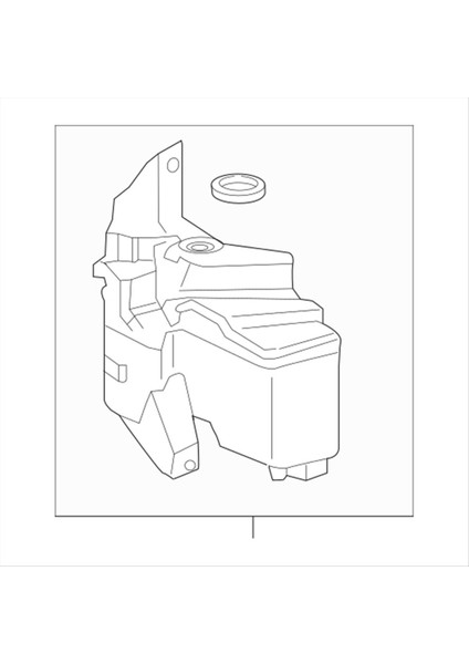 Araba Ön Cam Yıkayıcı Sıvı Rezervuar Su Pompası Silecek Su Deposu 85315-0A070 Toyota Corolla Cross 2021 (Yurt Dışından) fırsatları