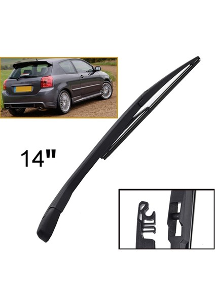 Araba Silecek Kolu Arka Ön Cam Silecek Bıçağı Kol Seti/-Toyota Için Uygun -Toyota Corolla HATCHBACK/E12 2002 2003 2004 2005 2006 2007 (Yurt Dışından) indirimleri