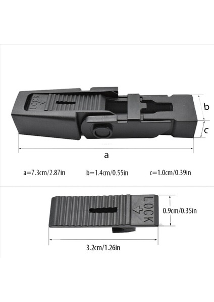 10PCS Ön Silecek Bıçak Kolu Land Rover Için Kilit Kilit Kipi Keşif Iı Range Rover L322 DKW100020 (Yurt Dışından) fırsatları