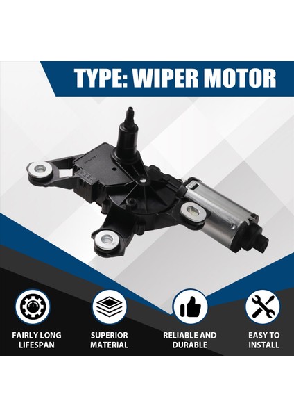 95862808000 Porsche Cayenne Için Arka Silecek Motoru 92A Vw Touareg 3 0l 3 6l 4 8l 2011-2018 95862808002 958955711 (Yurt Dışından) fırsatları