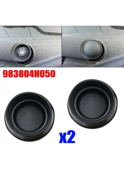 20X Ön Ön Cam Silecek Kolu Somun Kapağı Kapak Cıvatası Bıçak Kol Somun Kapağı Hyundai Için 983804H050 (Yurt Dışından) fiyatları
