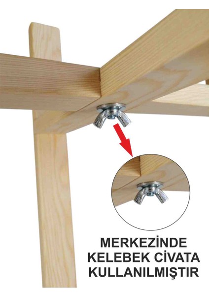 Vernikli Ahşap Saksı Standı Çiçeklik Saksılık Ayağı Stant Raf Saksı Altlığı Stand fırsatları