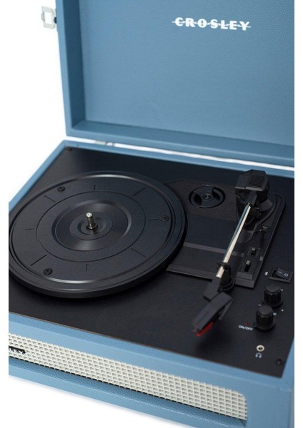 Vintage Bluetooth Alıcılı ve Taşınabilir Müzik Pikap