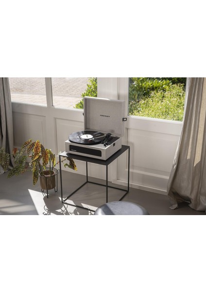 Vintage Bluetooth Alıcılı ve Taşınabilir Müzik Pikap