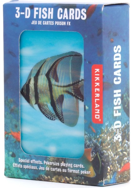 3-D Deniz Hayvanları Oyun Kartları fırsatları