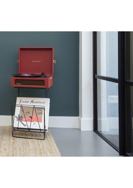 Vintage Bluetooth Alıcılı ve Taşınabilir Müzik Pikap