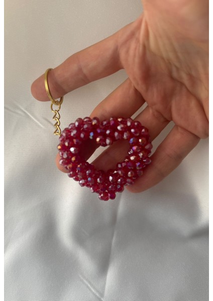 Çanta Charmı Anahtarlık Kalp Çanta Charmı Çanta Aksesuarı Çanta Süsü Uzunluk Sapıyla 9 Cmm modelleri