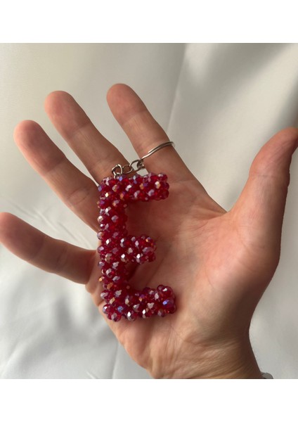 Anahtarlık Çanta Charmı El Yapımı Harf Anahtarlık Harf Çanta Charmı Tutma Yeriyle Tam Boy 10 cm fırsatları