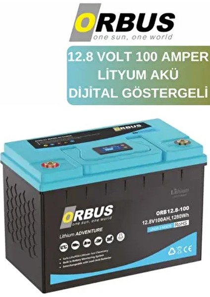Lityum Akü 12.8V 100AH Lifepo4 Yüksek Verimlilik ve Güvenlik ile Enerji Depolama Çözümü fırsatları