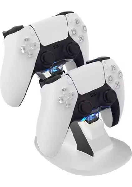 Ps5 Dualsense İkili Işıklı Şarj Istasyonu stand 0585s