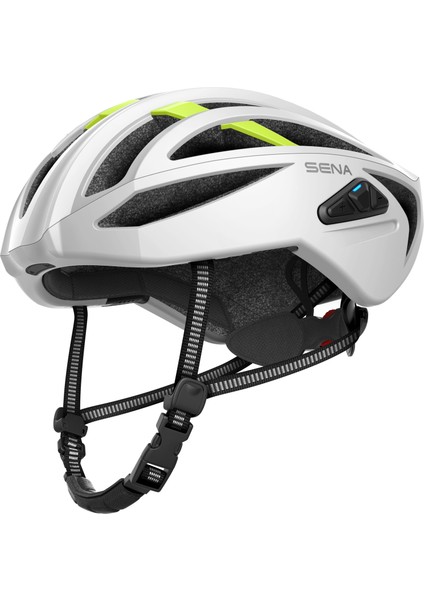 Akıllı Bisiklet Kaskı, R2 Evo, Mat Beyaz, L Beden fiyatları