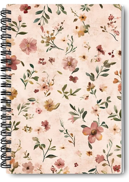 Soft Renkli Retro Temalı Tasarım Tel Spiralli 4'lü Hatıra, Günlük, Ajanda, Anı, Okul Defter Seti fırsatları